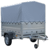 Remorque avec amortisseur Garden Trailer 201/R Unitrailer 500 kg