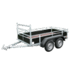 Remorque bois double essieux PTAC 500kg/750kg