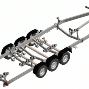Remorque OCÉANE O353 CU: 2740 KG /PTAC : 3500 KG